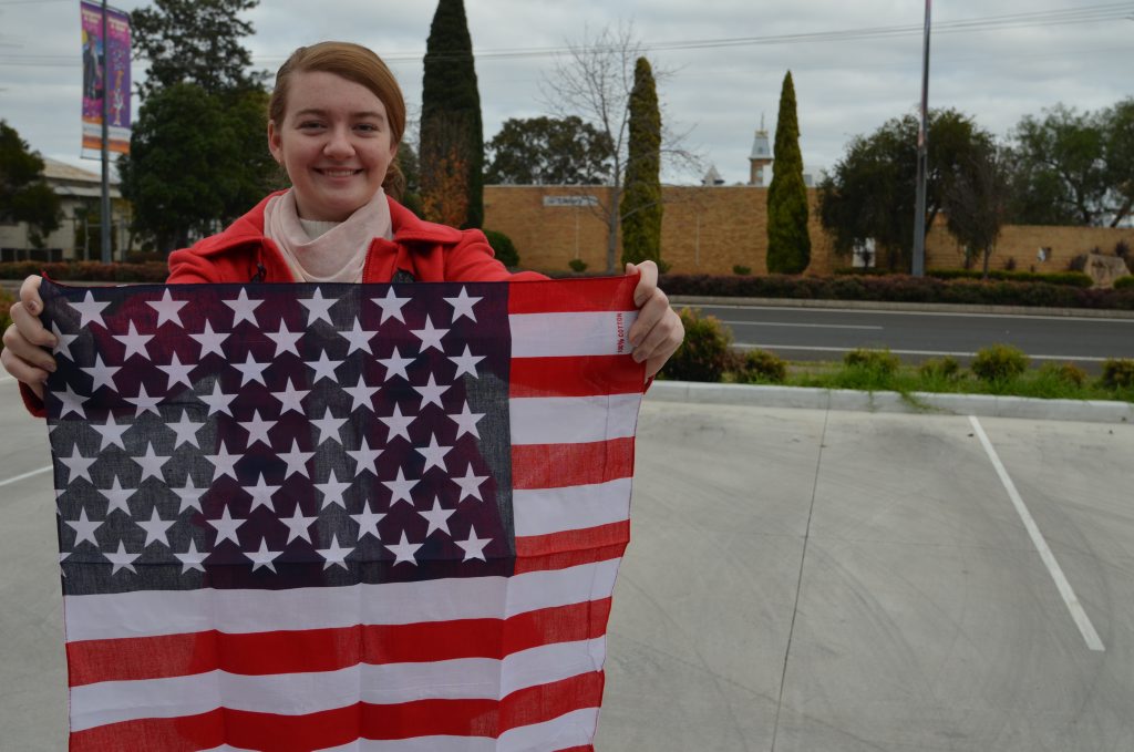 Emma Gardner is off to the USA next year on exchange. Emma Gardner is off to the USA next year on exchange.